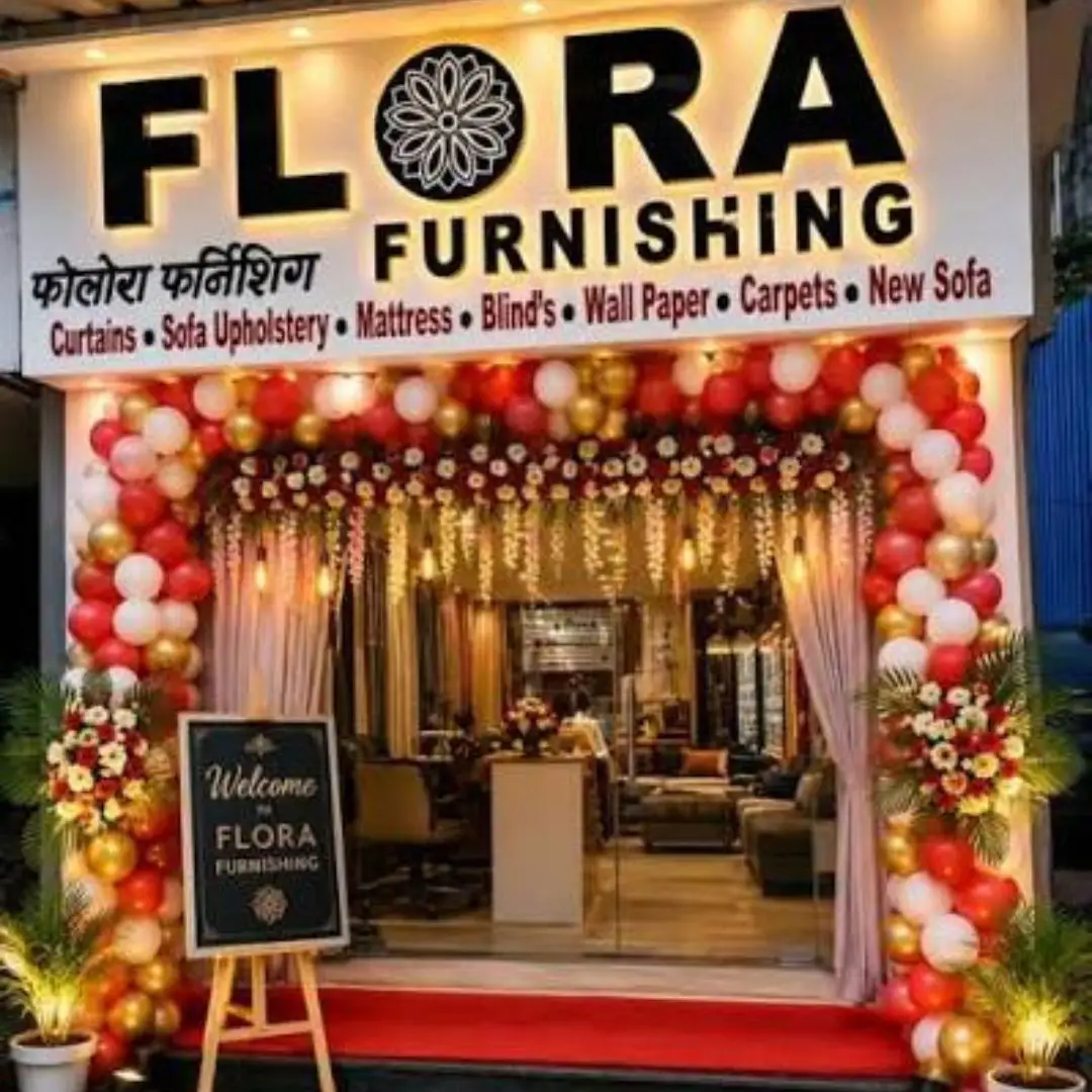 Flora Furnishing Curtains Dahisar